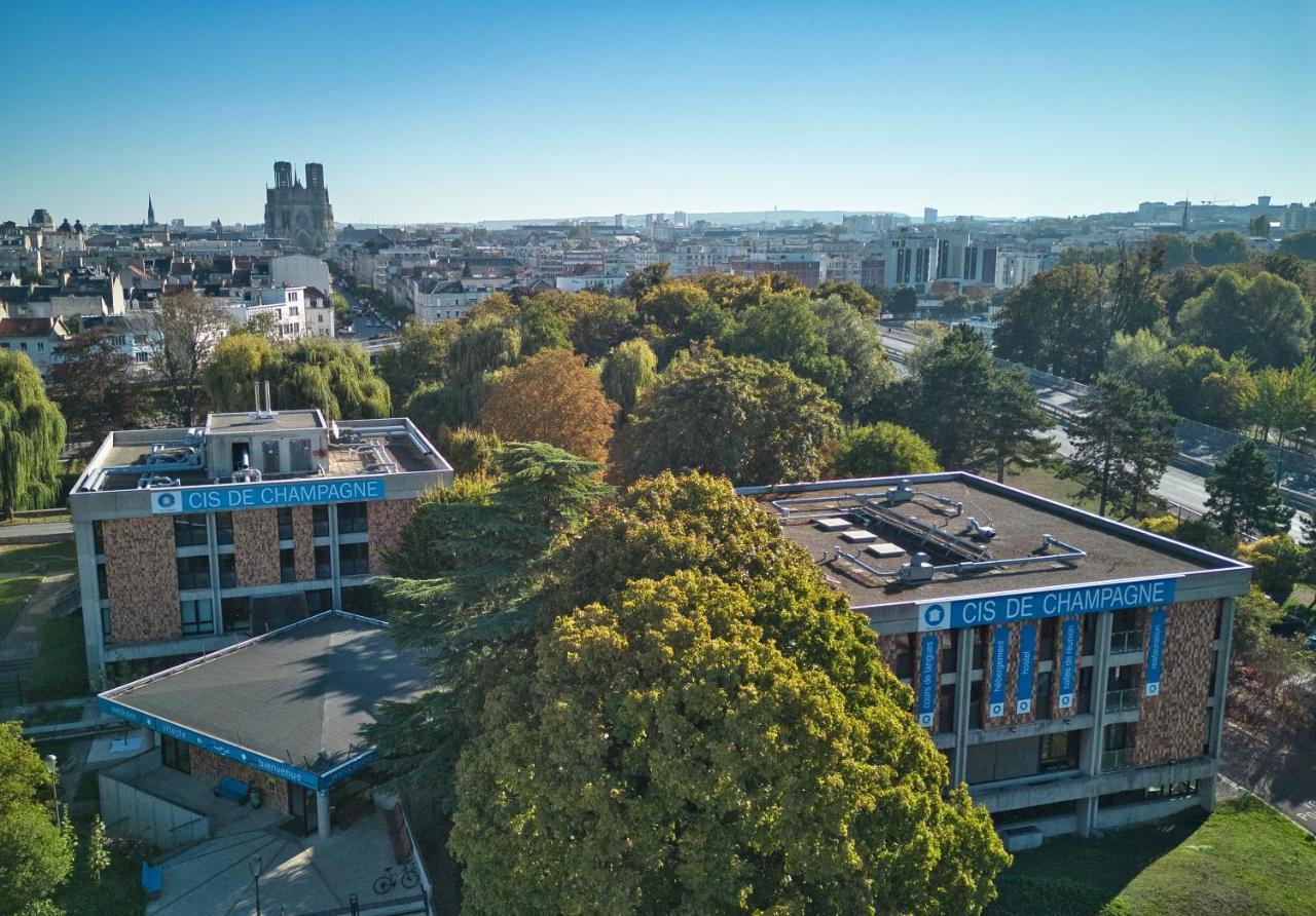 Hotel Cis De Champagne - Ethic Etapes Reims Exterior foto